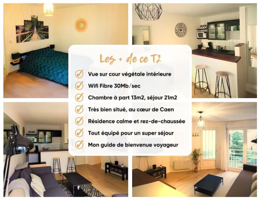 Apartamento Chez Léo&Julie Caen Exterior foto